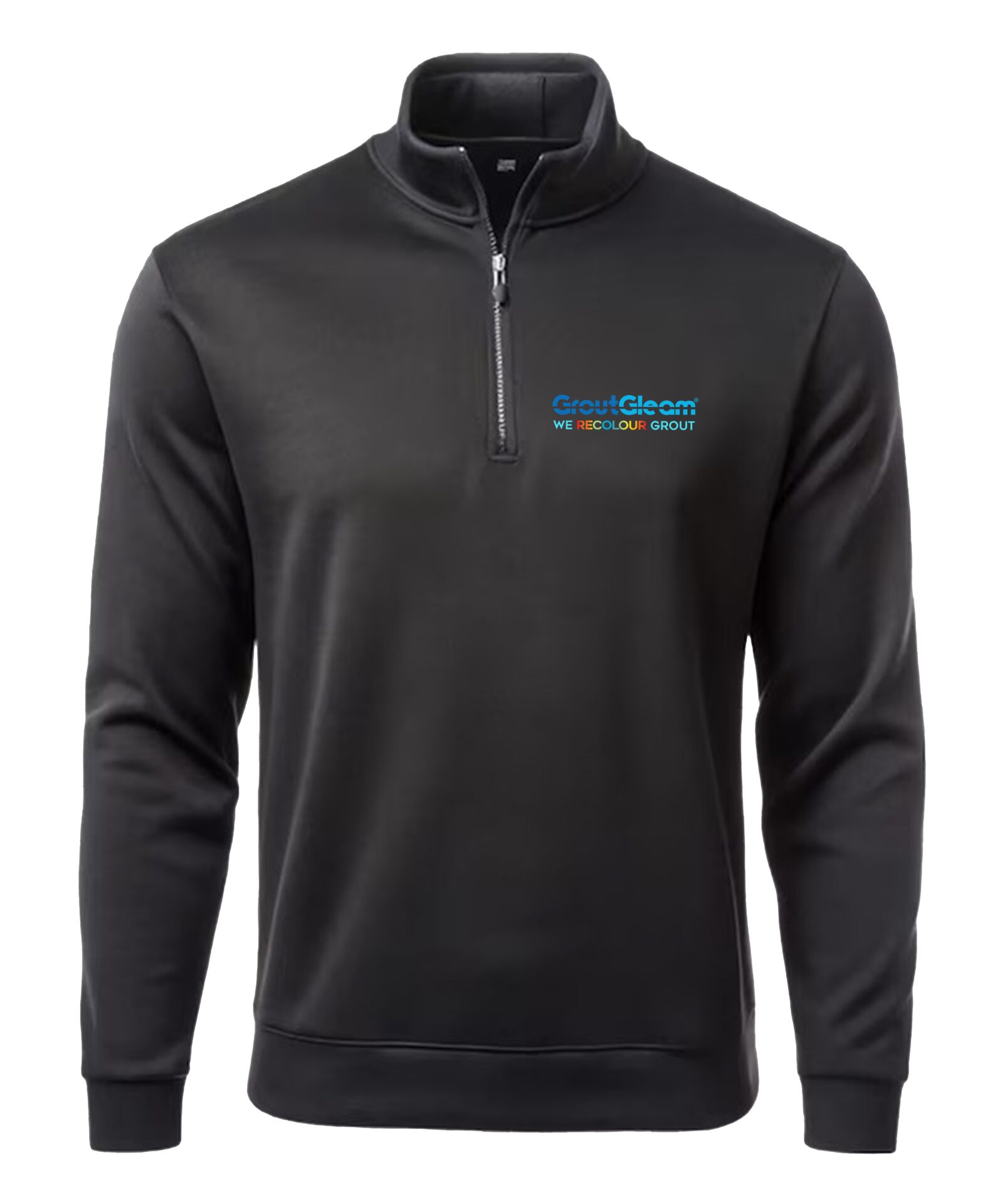 GG Half-zipped Sweatshirt - Black v1